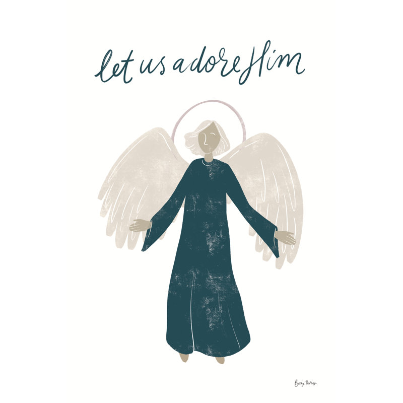 Nativity I by Becky Thorns - 1 Piece Wrapped Canvas Wall Art, 30cm H x 30cm W