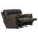 Causeuse inclinable en cuir Alonii