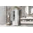 White Tall Storage Cabinet With Two Drawers For Bathroom Or Office | Gift Idea