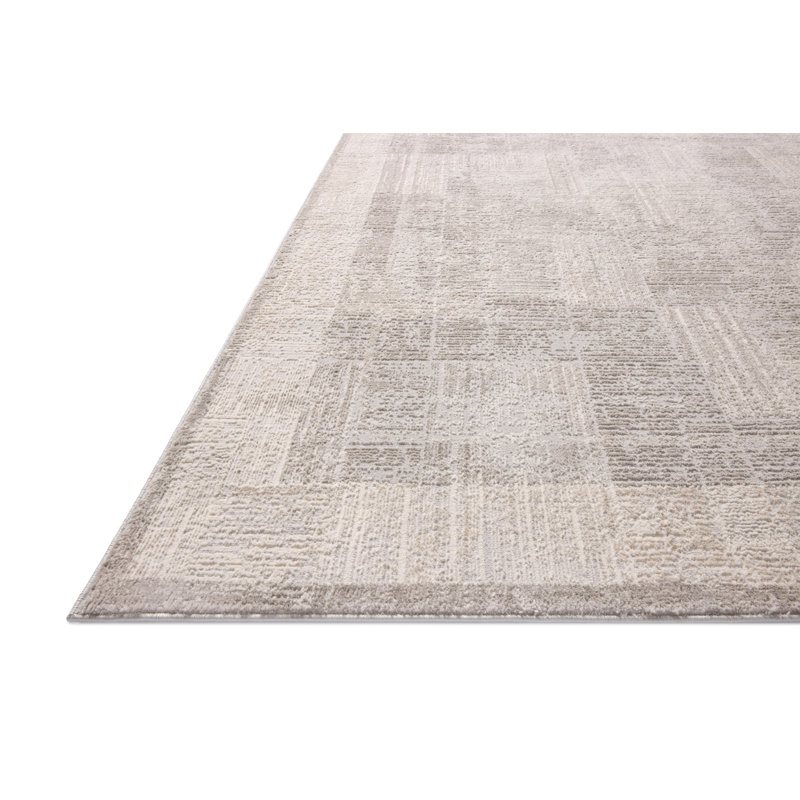 Tapis fumée / brume Loloi Fazzolari, Rectangle 11 pi 6 po x 15 pi