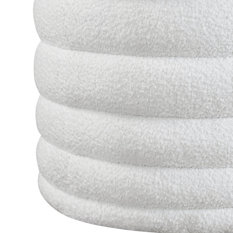 Burbach Storage Ottoman Large White