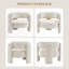 Chaise d'appoint Mid-Century moderne avec tissu en velours-1229760868