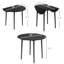 Table de salle à manger ronde à abattants pliante, parfaite pour les petits espaces avec une conception extensible polyvalente et une fabrication durable. (Table seulement)