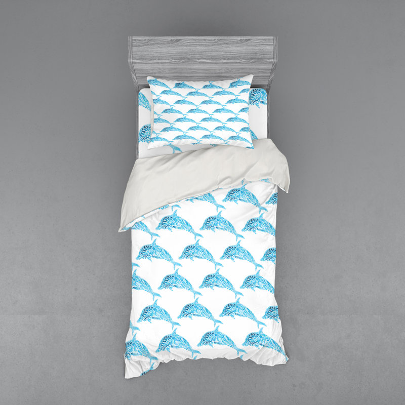 Ensemble de housse de couette Sea Sea, Housse de couette simple + 6 pièces supplémentai
