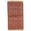 Hand Knotted Wool Area Rug in Multi