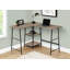 Computer Desk, Home Office, Corner, Storage Shelves, 48"L, L Shape, Work, Laptop,  Laminate,  Metal, Contemporary, Modern-1237448526-1237448512