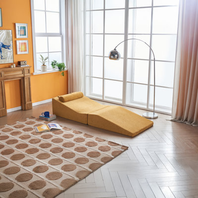 Chaise longue d'intérieur pliable et portable