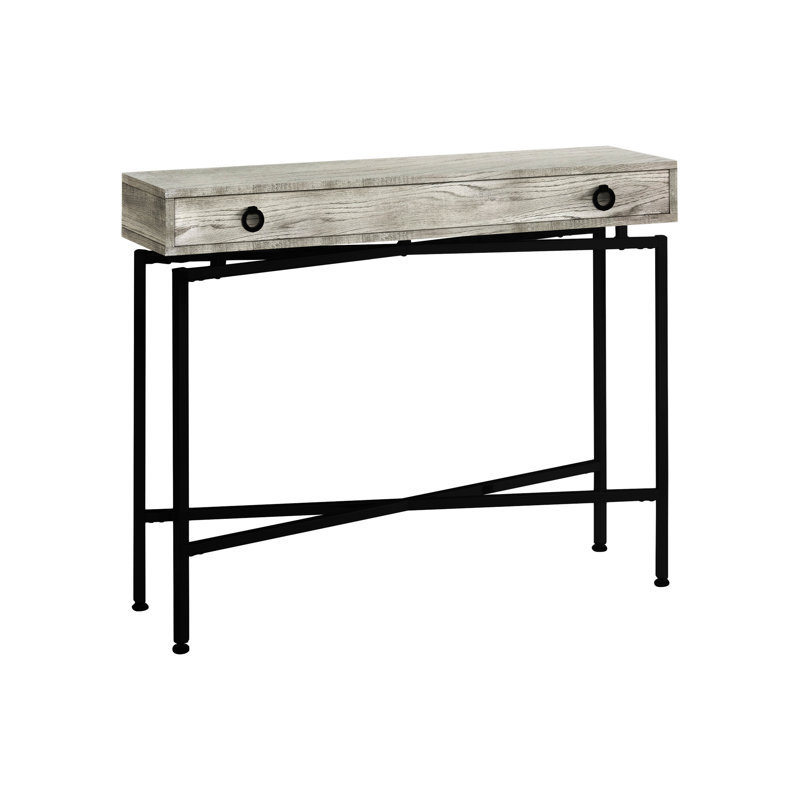 Geno 42.5'' Console Table, Gray