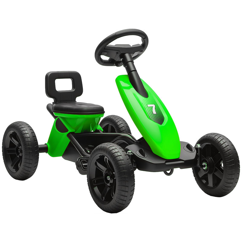 Zoomie Kids Go Kart, Green