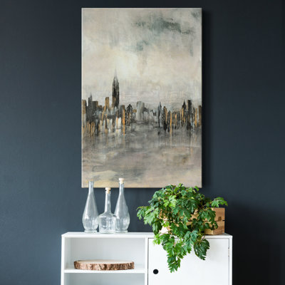 City Lights, reproduction d’art sur toile tendue