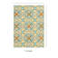 Mugge Damask Handmade Tufted Blue/Beige/Orange Area Rug-15631189
