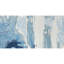 Hand Knotted Abstract Area Rug in Silver/Blue/Navy/Gray
