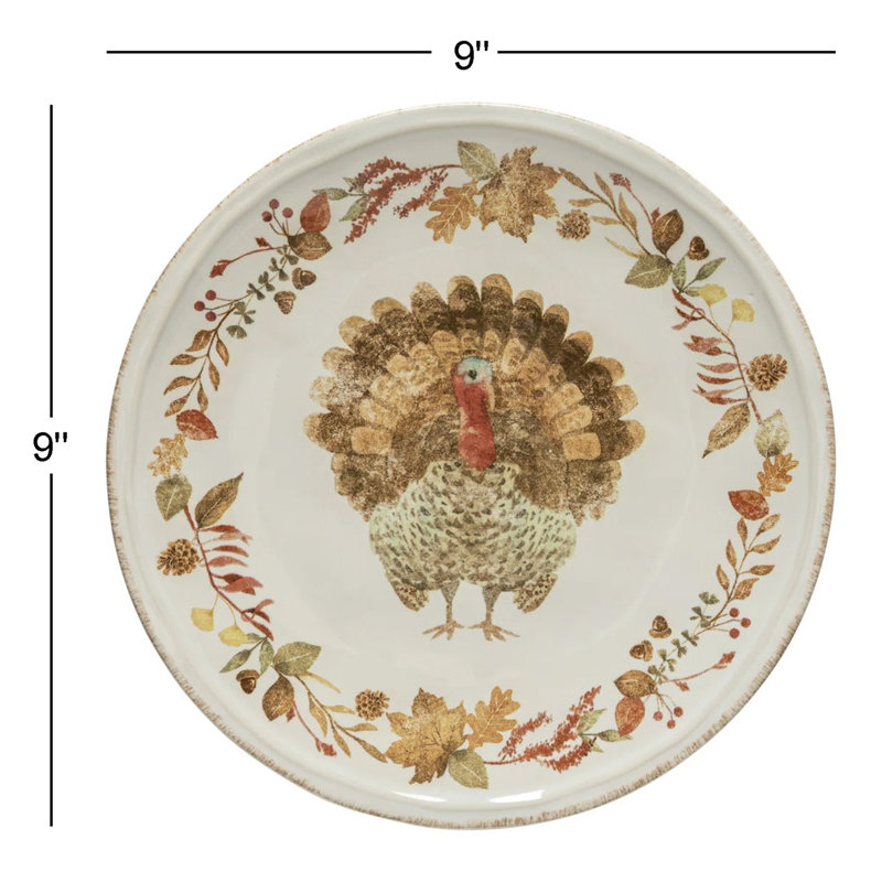 Plymouth Stoneware Salad/Dessert Plate