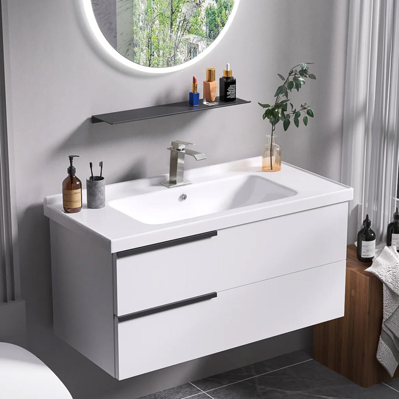Single Hole Bathroom Faucet, Brushed Nickel