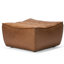 N701 Square Leather Ottoman