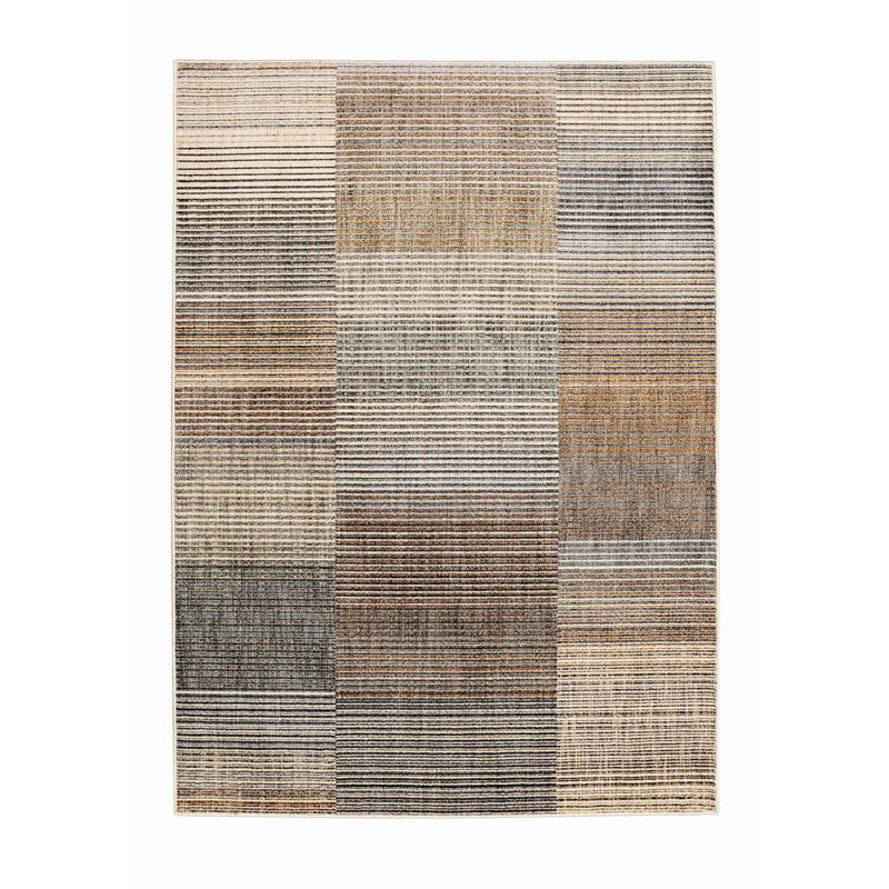 Striped Area Rug, Rectangle 200 x 290 cm
