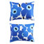 Marimekko Unikko Blue Cotton Reversible Comforter Set-445587414