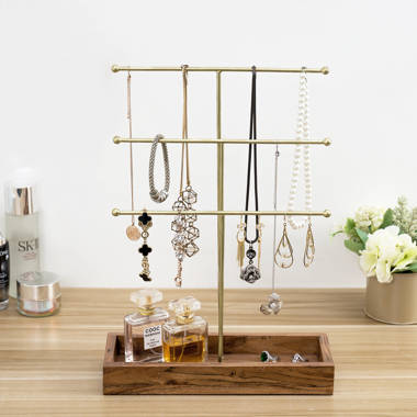 Jewelry Stand Holder, Jewelry Display Tray, Jewelry Storage Box Multilayer  Rotating Plastic Jewelry Stand Earrings Ring Box Cosmetics Beauty Container  Organizer With Mirror - Temu Greece