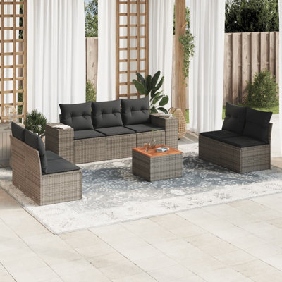 Ensemble de canapé de jardin Vidaxl
