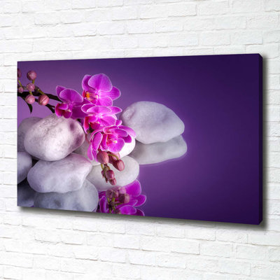 Orchid - No Frame Print on Canvas