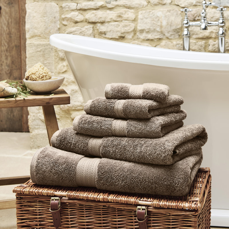 Renaissance Egyptian Cotton Bath Towel, Mink