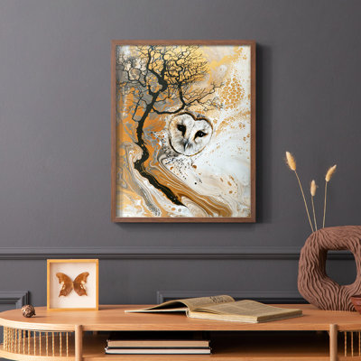 ANIMALS Series Lxxi - reproduction encadrée de qualité supérieure - prête à être accrochée - aucun clou requis