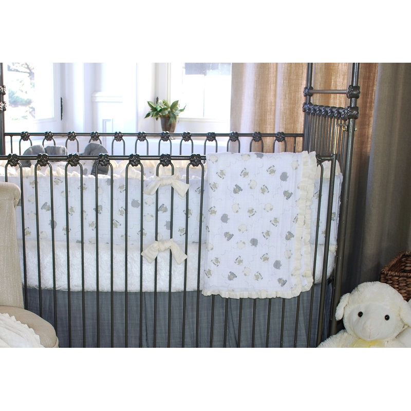Drap-housse pour lit de bébé Manzanares, Truffe