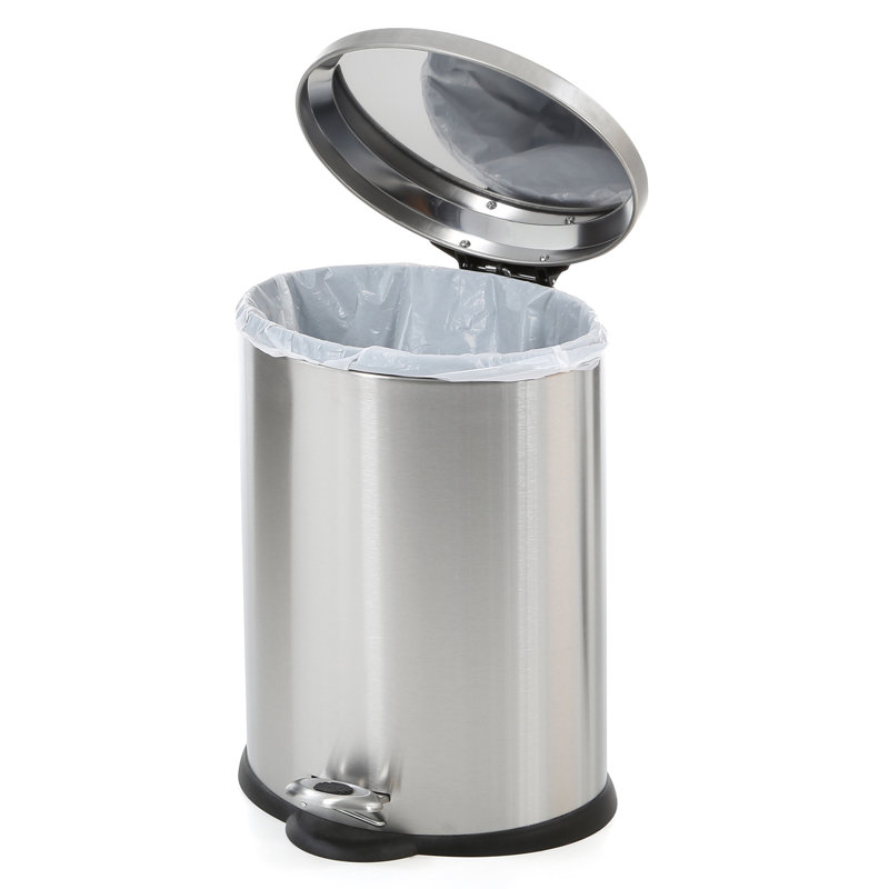 Poubelle à pédale 3,17 gallons Viergeline