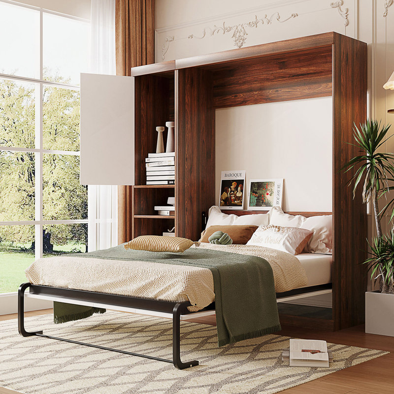 Lit escamotable avec armoire Murphy, Simple