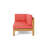 X-BACK LEFT CORNER BENCH