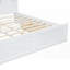 Très grand lit plateforme en bois - Aucun sommier requis, robuste et robuste Durable-1199409221