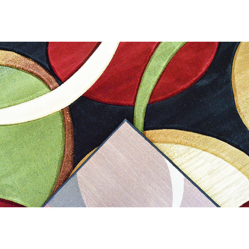 Mccampbell Performance Abstract Indoor Rug, Rectangle 2'7'' x 4'