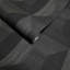 Rouleaux de papier peint géométrique lourd en vinyle gris et noir