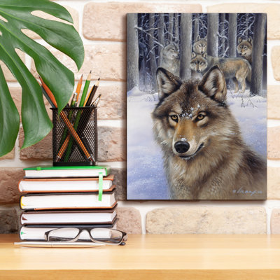 'Wolfpack' by Harro Maass, Canvas Wall Art