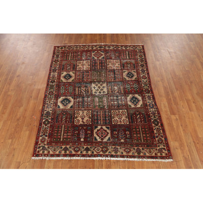 Garden Design Traditional Rug 5x6