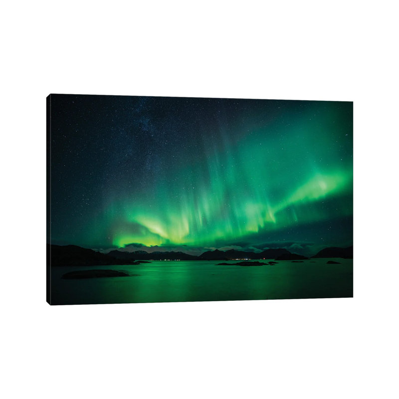 Nightly Spectacle by Fabian Fortmann - Wrapped Canvas Print, 20.32 cm H x 30.48 cm W