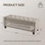 Polyester Upholstered Storage Bench-562783959