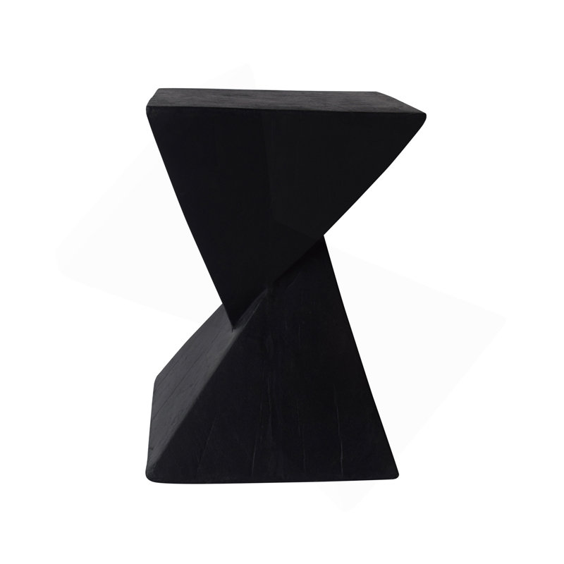 TESS Modern Side Table – Stylish End Table Compatible With Living Room, Bedroom, Or Office,Versatile Home Furniture, Black
