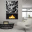  «Techno Face 4» par KIR.DART, art mural en verre acrylique-565746069