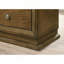 Meuble de chambre style transitionnel 1 pièce commode 5 tiroirs queue d'aronde en métal