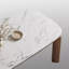 Artistic rock plate dining table chair set-1145960171