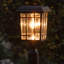 Grand Prairie Bulb Solar Light – Wall/Pier/3” Fitter Mounts – Black