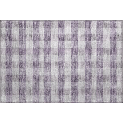 Premium Machine Washable Prisco Lavender Rug