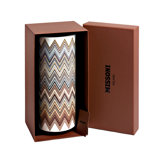 Missoni High Vase ZIG ZAG Diam. 6.3", H 14"