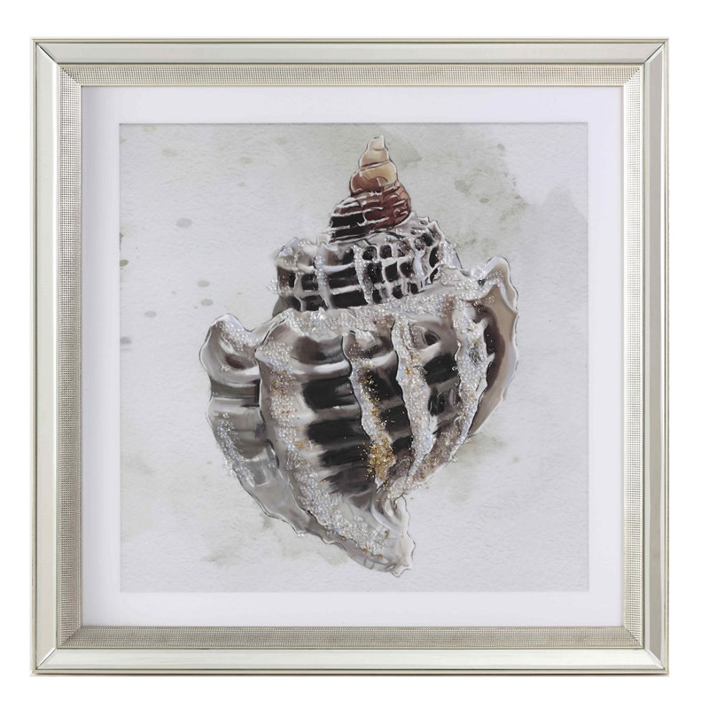 Coquillage orné de bijoux