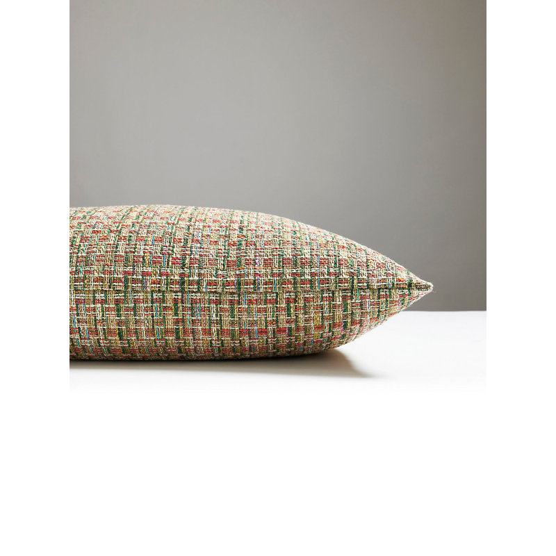 Woodland Estate Square Pillow Cover & Insert, Olive Coral