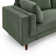 Kraz MINIMORE Modern Style 85'' Square Arm Sofa