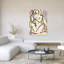 Whimsical Serenity Abstract Colorful Contemporary Flower Wall Art Print-134812202