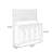 White Solid Wood Shoe Storage Bench-2009462380