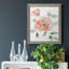 Rose Contour - Peinture sur toile encadrée-614563075-614563074